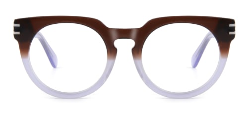 K9100 Darleane Cateye brown glasses