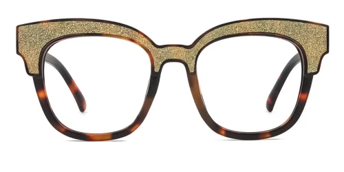 L1802 Blondelle Cateye,Rectangle tortoiseshell glasses