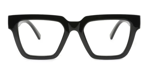 L468 Xilla Rectangle black glasses
