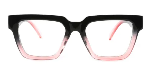 L468 Xilla Rectangle pink glasses