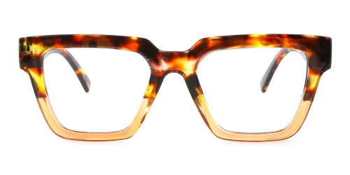 L468 Xilla Rectangle tortoiseshell glasses