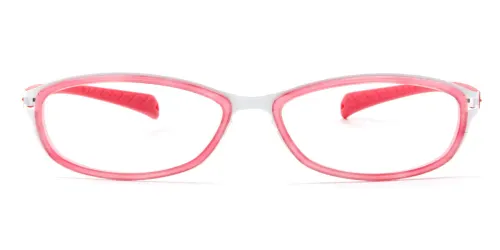 LE415 Agnes Oval pink glasses