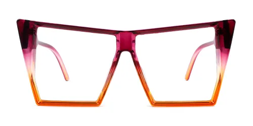 LH074 Auburn Cateye purple glasses