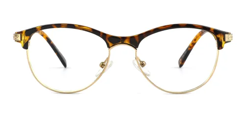 M034 Marguerite Oval tortoiseshell glasses