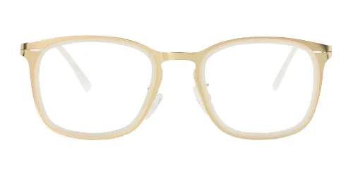 M053 Kandis Oval gold glasses