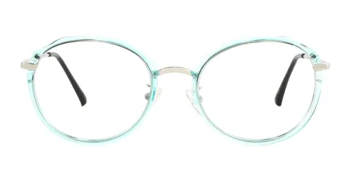 M063 Mandi Oval blue glasses
