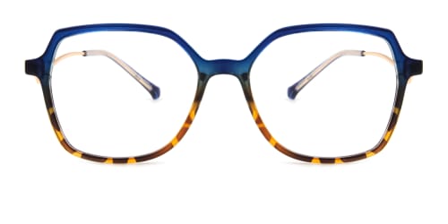 M105 Flour Rectangle blue glasses