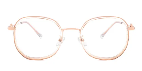 M106 Maria Oval brown glasses