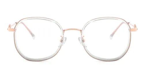 M106 Maria Oval grey glasses