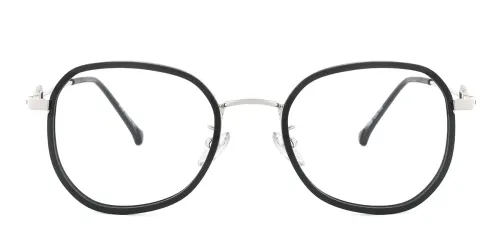 M106 Maria Oval silver glasses