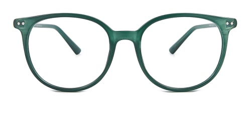 M112 Floy Oval green glasses