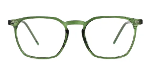 M113 Caspar Rectangle green glasses