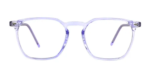 M113 Caspar Rectangle purple glasses