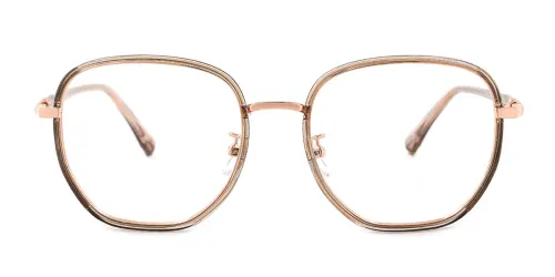 M2862 Vaughan Oval brown glasses