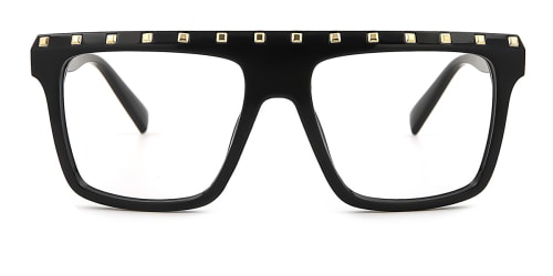 M356 Idelle Rectangle black glasses