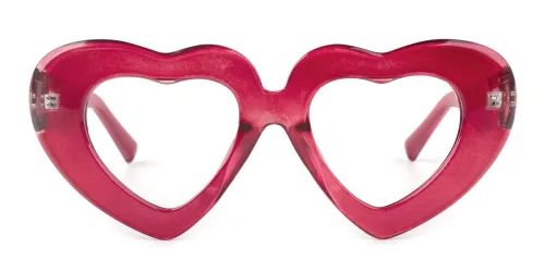 M372 Marla  red glasses