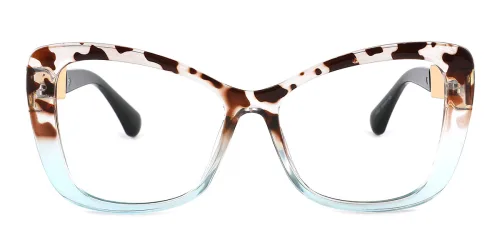 M421 Natividad Cateye tortoiseshell glasses