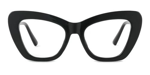 M425 Alfven Cateye black glasses