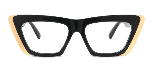 M442 Land Cateye black glasses
