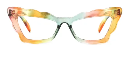 M451 Charon Cateye,Rectangle, multicolor glasses