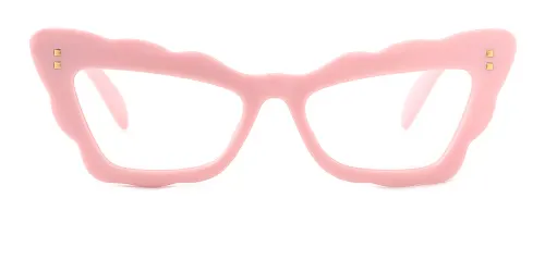 M451 Charon Cateye,Rectangle, pink glasses