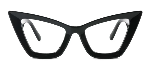 M459 Cecilia Cateye black glasses