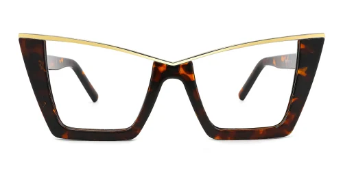 M493 Yvonne Cateye tortoiseshell glasses