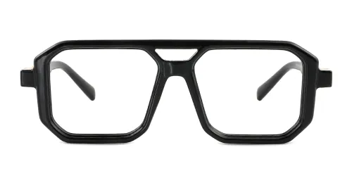 M6125 Carlotta Aviator black glasses