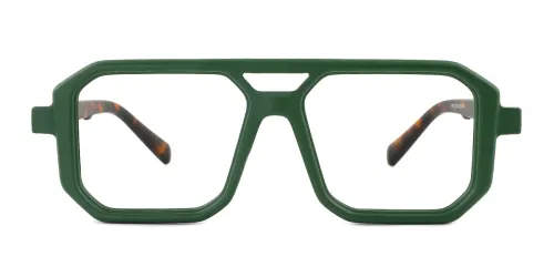 M6125 Carlotta Aviator green glasses