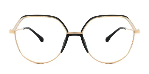 MB2308 Durand Geometric black glasses