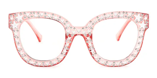MN5035 Adams Cateye pink glasses