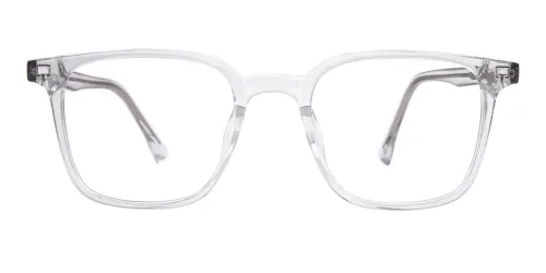 MZ020 Palti Rectangle silver glasses