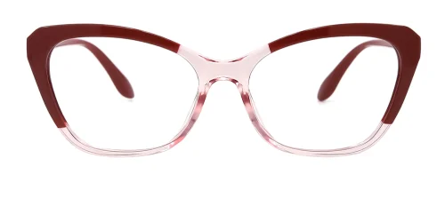 P5004 Thane Cateye red glasses
