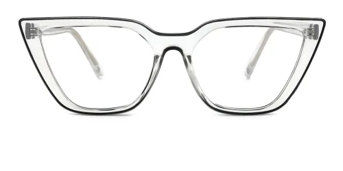 P5011 Adkins Cateye, black glasses