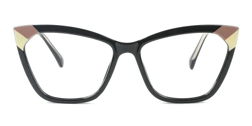 P5021 Taylor Cateye black glasses