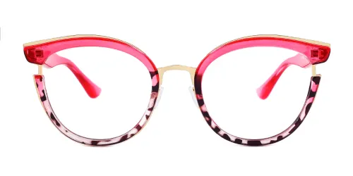 P5033 Twinkle Round,Oval purple glasses