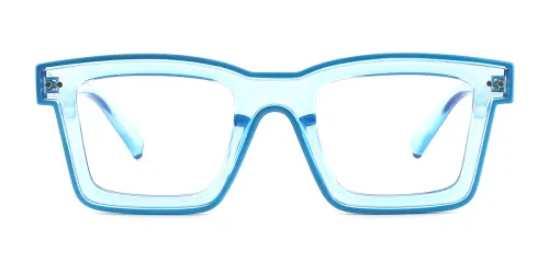 P5202 Aymer Rectangle blue glasses
