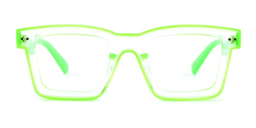 P5202 Aymer Rectangle green glasses