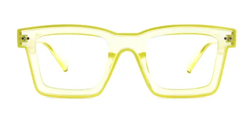 P5202 Aymer Rectangle yellow glasses