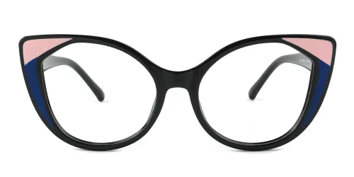 P5216 Lahela Cateye black glasses