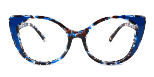 P5216 Lahela Cateye blue glasses