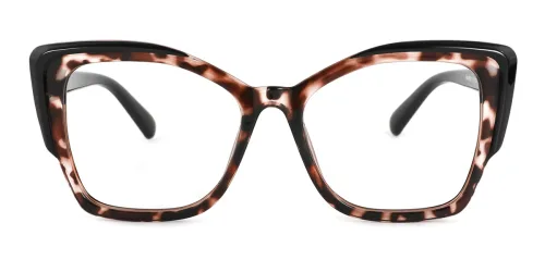 P5217 Xing Cateye floral glasses
