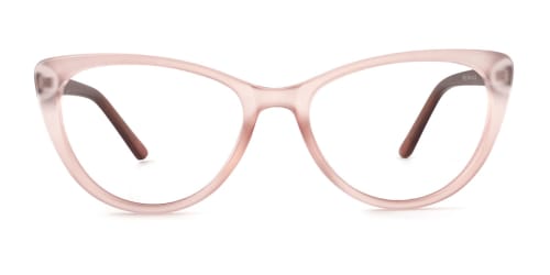 P8013 May Cateye pink glasses
