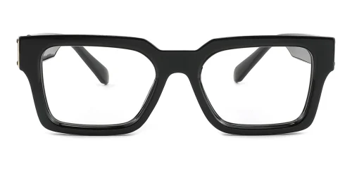 P9284 Hananna Rectangle black glasses
