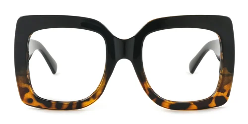 Q120 Whitney Geometric tortoiseshell glasses