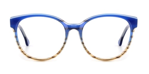 RD3132 Jakayla Oval blue glasses