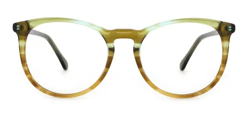 RD688 Jodie Oval green glasses