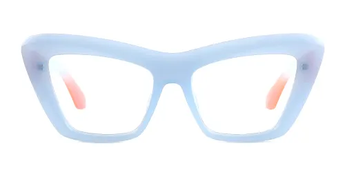 S1221 Bensen Cateye blue glasses