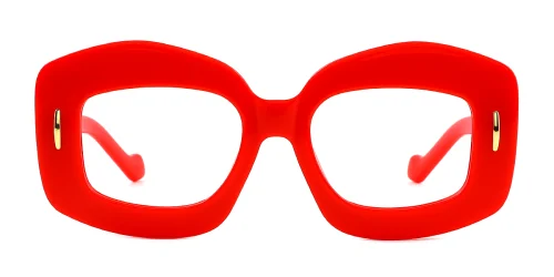 S2130 Kiana  red glasses