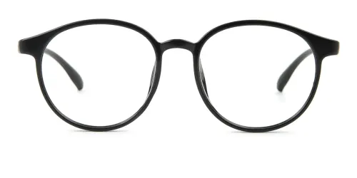 S6156 Ardys Round,Oval black glasses